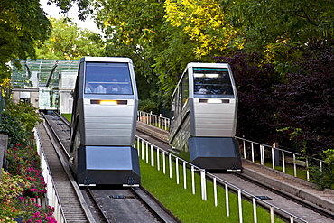 Montmartre Funicular, Montmartre, Paris, France, Europe