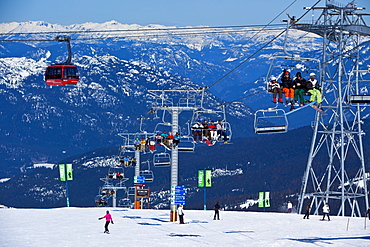 Whistler Blackcomb Ski Resort, Whistler, British Columbia, Canada, North America