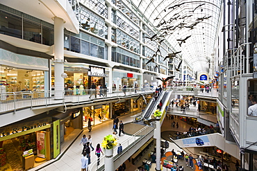 Toronto Eaton Centre Shopping Mall, Toronto, Ontario, Canada, North America