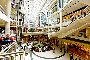 Toronto Eaton Centre Shopping Mall, Toronto, Ontario, Canada, North America