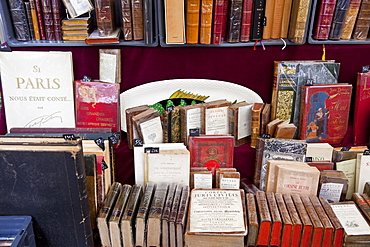 Flea market, rue Mouffetard, Paris, France, Europe