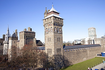 Cardiff Castle, Wales, United Kingdom, Europe