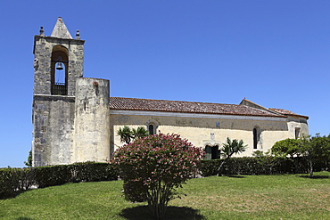 Church of Santa Maria de Alcacova, designed by Francisco Pires, within the castle at Montemor-o-Velho, Beira Litoral, Portugal, Europe