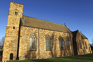 St. Peters Church, part of a 7th century Anglo-Saxon monastery, dating from 674AD, one of the UK's oldest churches, Sunderland, Tyne and Wear, England, United Kingdom, Europe