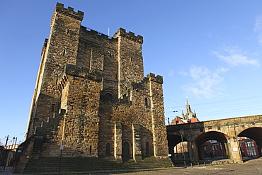 Norman era castle keep, built by King Henry II from 1168 to 1178, Newcastle-upon-Tyne, Tyne and Wear, England, United Kingdom, Europe