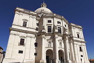 The Portuguese National Pantheon, in the 17th century Church of Santa Engracia, a national monument, in Alfama, Lisbon, Portugal, Europe