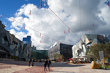 Federation Square, Melbourne, Victoria, Australia, Pacific