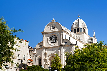 Katedrala Sv. Jakova (St. James Cathedral), UNESCO World Heritage Site, Sibenik, Dalmatia region, Croatia, Europe