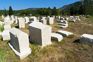 Stecak necropolis of Radimlja, located near Stolac, Bosnia and Herzegovina, Europe