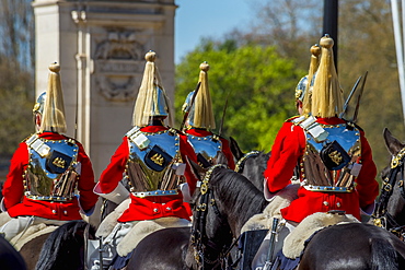 Changing of the Guard, The Mall, Buckingham Palace, London, England, United Kingdom, Europe