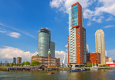 Kop Van Zuid, Rotterdam, South Holland, The Netherlands, Europe