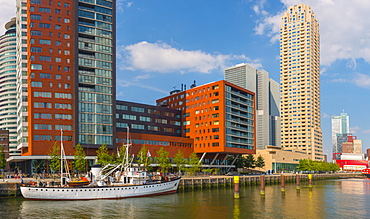 Kop Van Zuid, Rotterdam, South Holland, The Netherlands, Europe