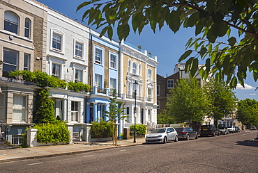 St. Lawrence Terrace, Ladbroke Grove, Kensington and Chelsea, London, England, United Kingdom, Europe