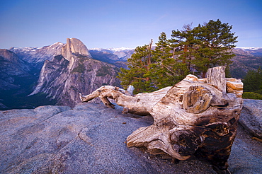 Half Dome from Glacier Point, Yosemite National Park, UNESCO World Heritage Site, California, United States of America, North America