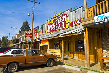 Western Bar, Cloudcroft, New Mexico, United States of America, North America