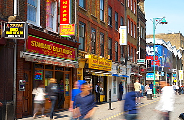 Brick Lane, The East End, London, England, United Kingdom, Europe