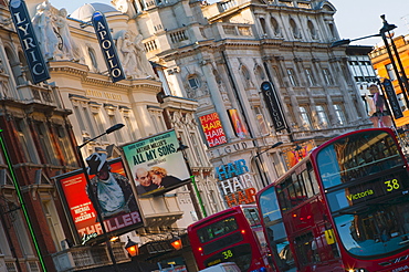 Theatreland, Shaftesbury Avenue, London, England, United Kingdom, Europe