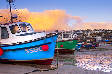 St. Ives Harbour, Cornwall, England, United Kingdom, Europe