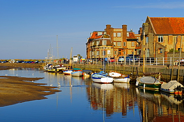 The Harbour on Agar Creek, Blakeney, Norfolk, England, United Kingdom, Europe