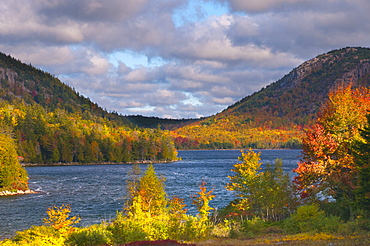 Eagle Lake, Acadia National Park, Mount Desert Island, Maine, New England, United States of America, North America