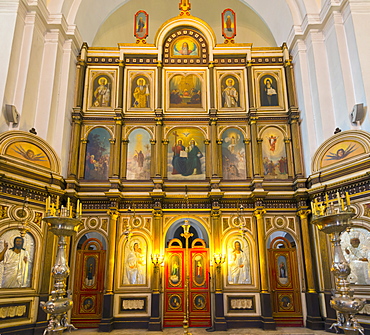 St. Nicholas Church, Old Town (Stari Grad), Kotor, Bay of Kotor, UNESCO World Heritage Site, Montenegro, Europe 