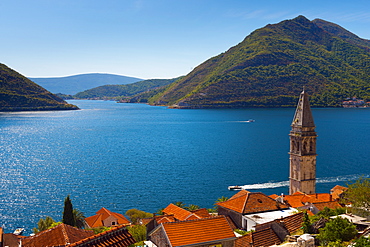 Perast, Bay of Kotor, UNESCO World Heritage Site, Montenegro, Europe 