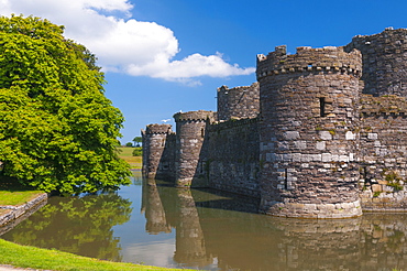 Beaumaris Castle, UNESCO World Heritage Site, Beaumaris, Anglesey, Gwynedd, Wales, United Kingdom, Europe