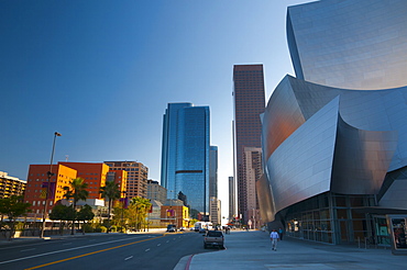 Walt Disney Concert Hall, Downtown, Los Angeles, California, United States of America, North America