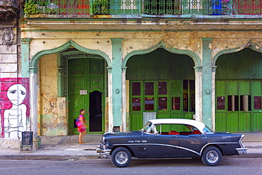 Prado (Paseo de Marti), La Habana Vieja (Old Havana), UNESCO World Heritage Site, Havana, Cuba, West Indies, Caribbean, Central America