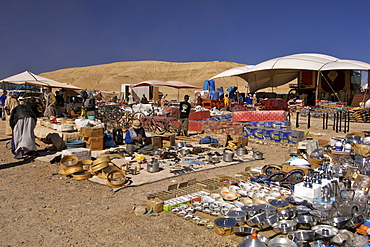 Open air market near Ouarzazate in Morocco