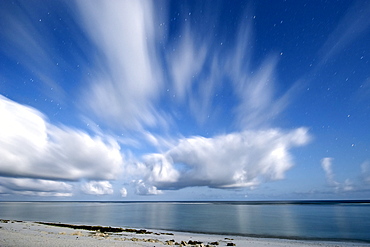 Beach and the Mozambique Channel of the Indian Ocean at Beheloka on the southwestern coast of Madagascar, Madagascar, Africa