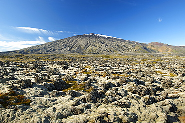 Snaefellsjokull, 1446m, in Snaefellsjokull National Park northwest of Reykjavik in the west, Iceland, Polar Regions