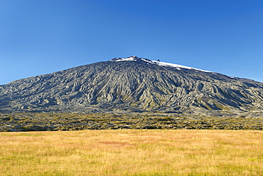 Snaefellsjokull, 1446m, in Snaefellsjokull National Park northwest of Reykjavik in the west, Iceland, Polar Regions