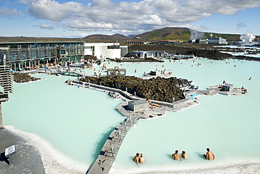 The Blue Lagoon near Reykjavik, Iceland, Polar Regions