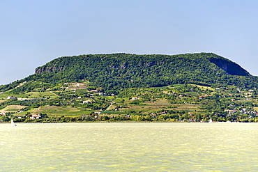 View from the south shore of Lake Balaton, Hungary, Europe