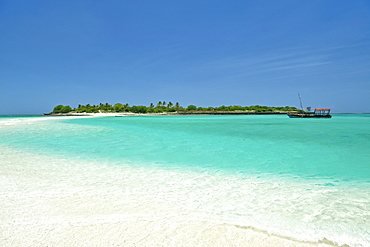 Mogundula island in the Quirimbas archipelago in northern Mozambique, Indian Ocean, Africa