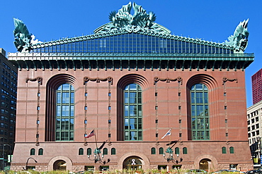 The Harold Washington Library Centre in Chicago, Illinois, United States of America, North America