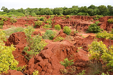 The Red Hills (bombiapallyam) on the outskirts of Pondicherry India