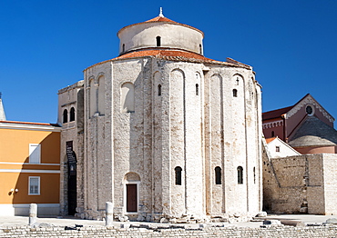 The church of St. Donat, Zadar, Adriatic Coast, Croatia, Europe