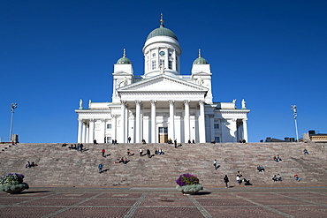 Lutheran cathedral in Helsinki, Finland, Scandinavia, Europe