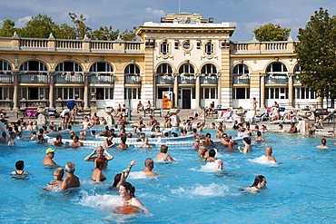 Szechenyi Baths, Budapest, Hungary, Europe