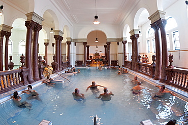 Szechenyi Baths, Budapest, Hungary, Europe