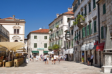 The old town of Kotor, UNESCO World Heritage Site, Montenegro, Europe