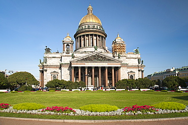 St. Isaac's Cathedral in St. Petersburg, Russia, Europe