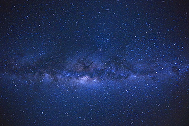 The Milky Way as seen from the French island of Reunion in the Indian Ocean, Africa