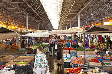 The market in Chisinau, the capital of Moldova, Europe