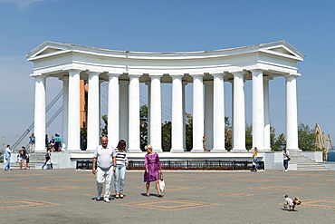 The colonnade monument in Odessa, Ukraine, Europe