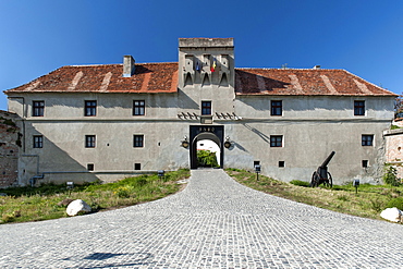 Entrance to the citadel of Brasov, a city in the central Transylvania region of Romania, Europe