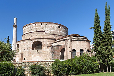 The Rotunda (Church of Agios Georgios) (Rotunda of St. George), a 4th century monument in Thessaloniki, Greece, Europe