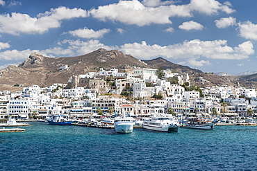 The Greek island of Naxos in the Aegean Sea, Cyclades, Greek Islands, Greece, Europe